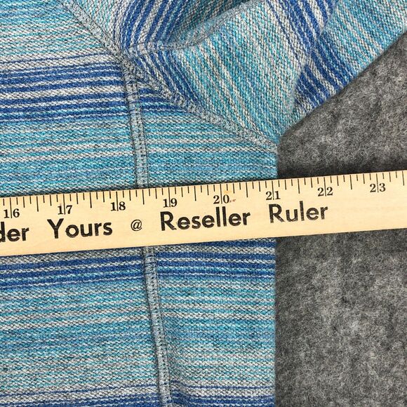 Tommy Bahama Sweater Mens Small Blue Gray Striped Crew Neck 100% Cotton - Picture 10 of 16